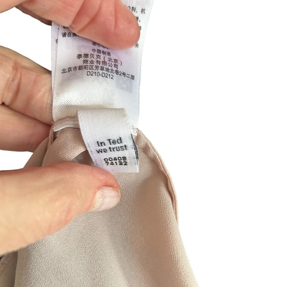 Ted Baker Black Lace Women's 3/4 Sleeve Mini Sheath Dress Size Medium - Picture 14 of 16